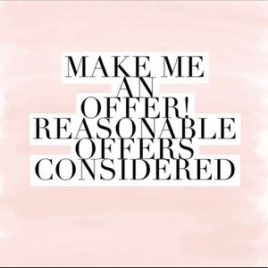 Make offers! Want to sell as much as I can❤️